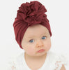 Bonnet turban doux pour bébé avec détail en volants – KuschelGlanz (1+1 Gratuit)
