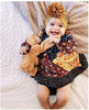 Bonnet turban doux pour bébé avec détail en volants – KuschelGlanz (1+1 Gratuit)