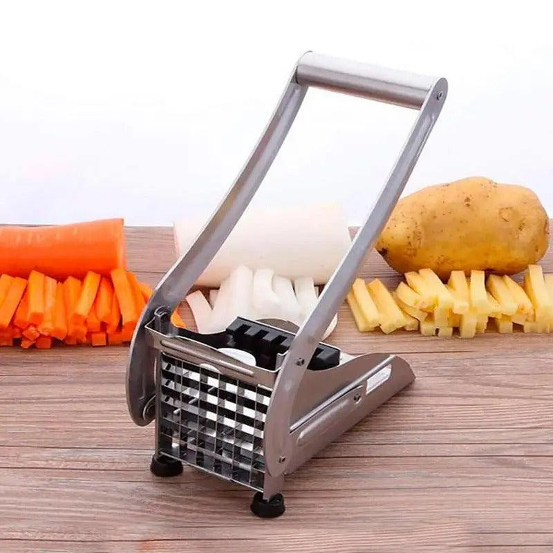 SmartFries Coupe-Frites - Acier Inoxydable - Lames Interchangeables
