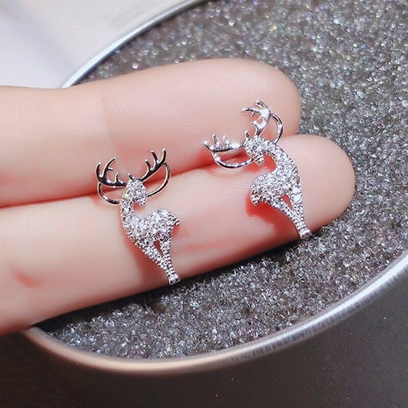 Boucles d'oreilles Renne de Noël