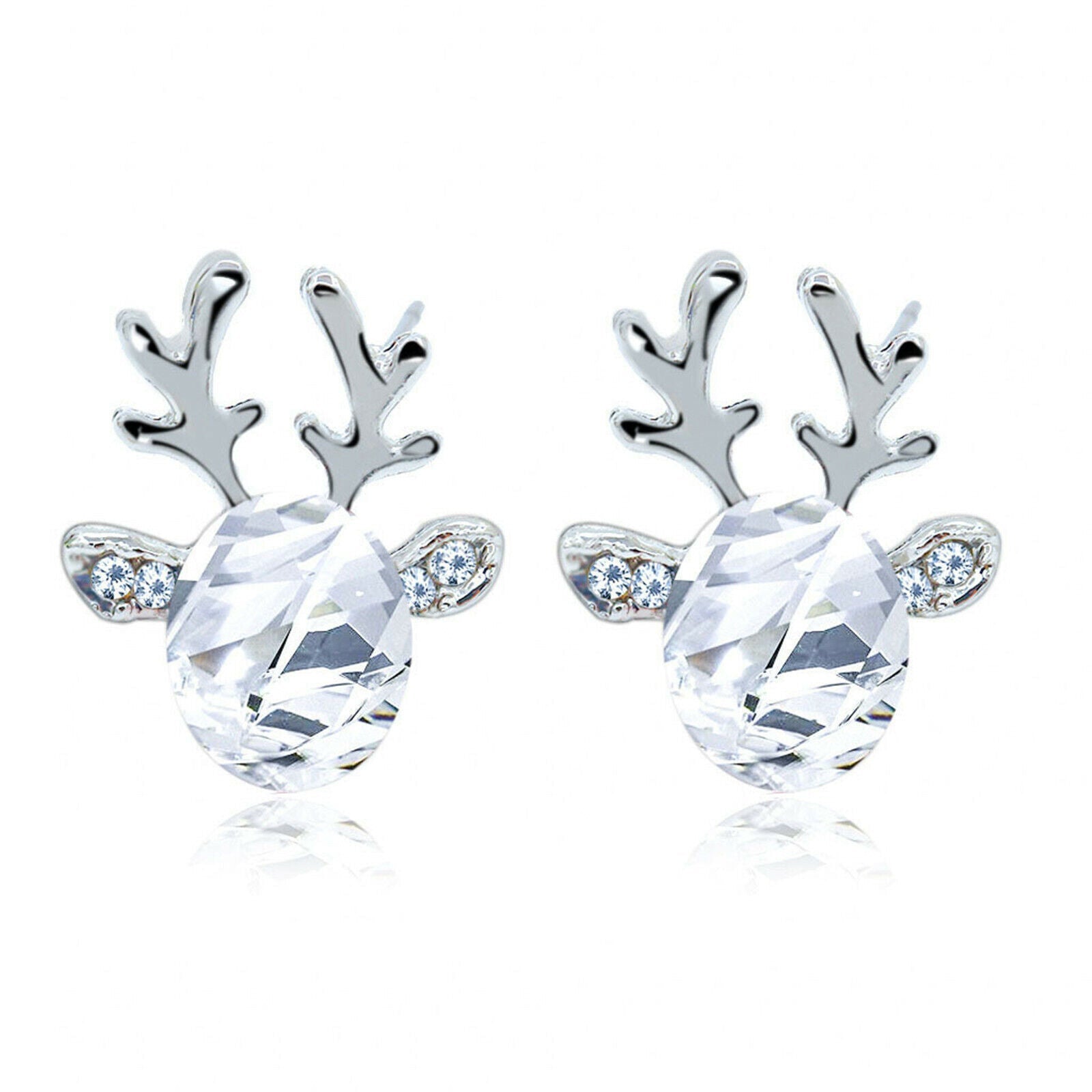 Boucles d'oreilles renne de Noël