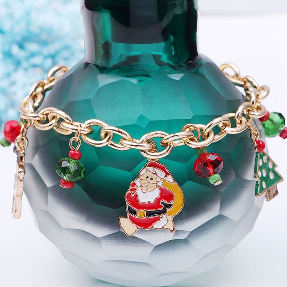 Bracelet Charme Décorations de Noël