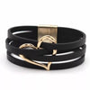Bracelet en cuir O à plusieurs couches