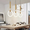 Suspension LED - Design Nordique avec Style Simple - Idéale pour l'Éclairage de la Salle à Manger, de la Cuisine et du Salon