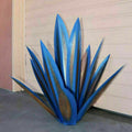 Décoration de jardin en métal Agave – Design résistant à la rouille avec piquet de sol