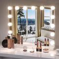 Miroir de Maquillage LED Dimmable AuraGlow Avec Éclairage Ajustable