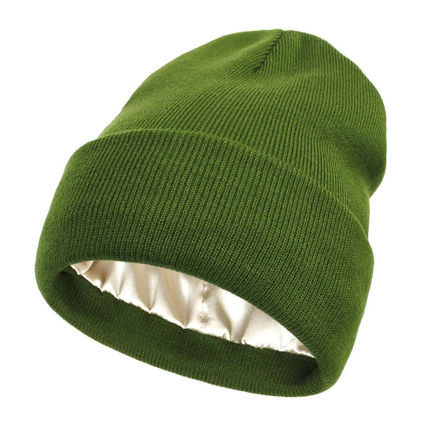 Bonnet d'Hiver avec Doublure en Soie - Noor