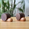 Sous-verres en Noyer Scandinave - Design Minimaliste & Durabilité