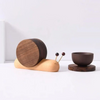 Sous-verres en Noyer Scandinave - Design Minimaliste & Durabilité