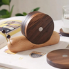 Sous-verres en Noyer Scandinave - Design Minimaliste & Durabilité