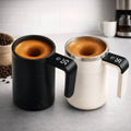 Tasse auto-mélangeante avec LCD & USB | Tasse automatique pour café et plus | RührMeister