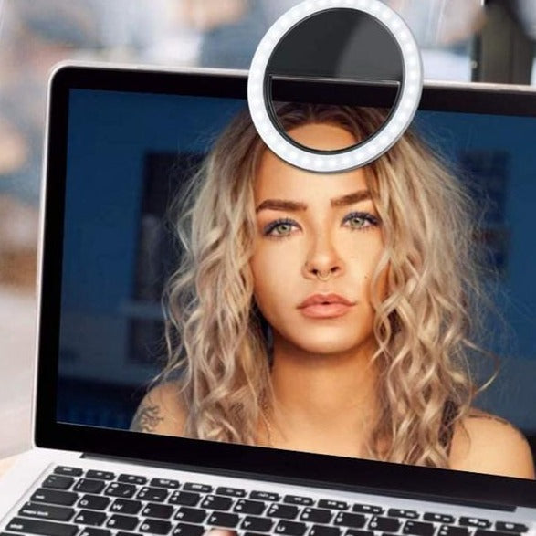 Anneau lumineux selfie portable - GlowSnap