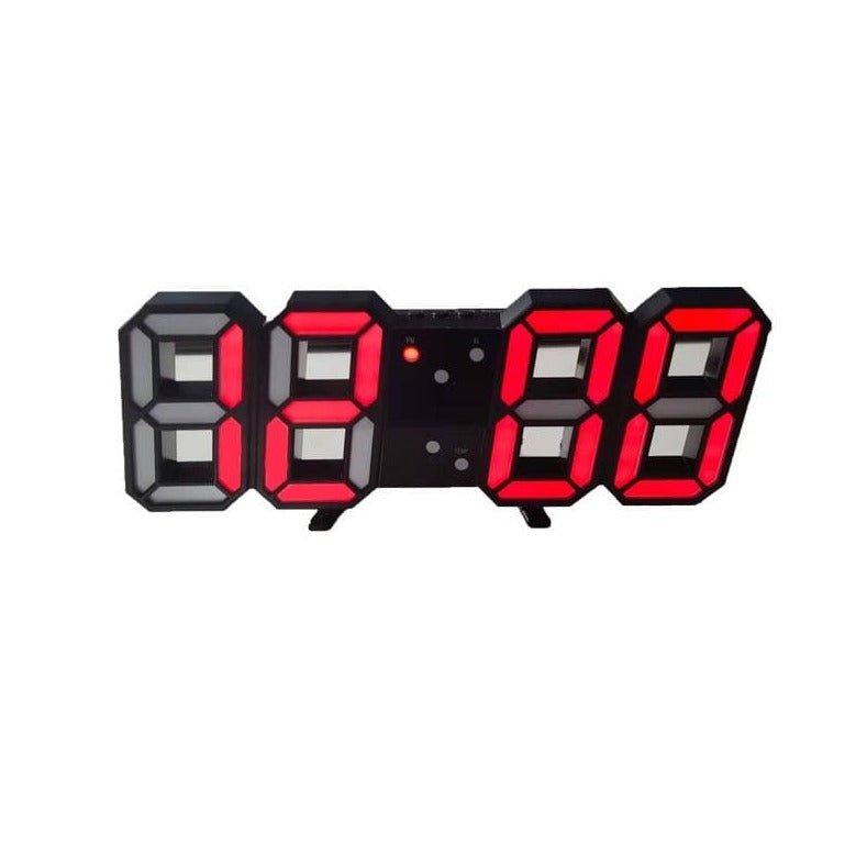 LuxuraTime Élégante Horloge Murale LED 3D | Éclairage réglable et LED dimmable pour une ambiance chaleureuse