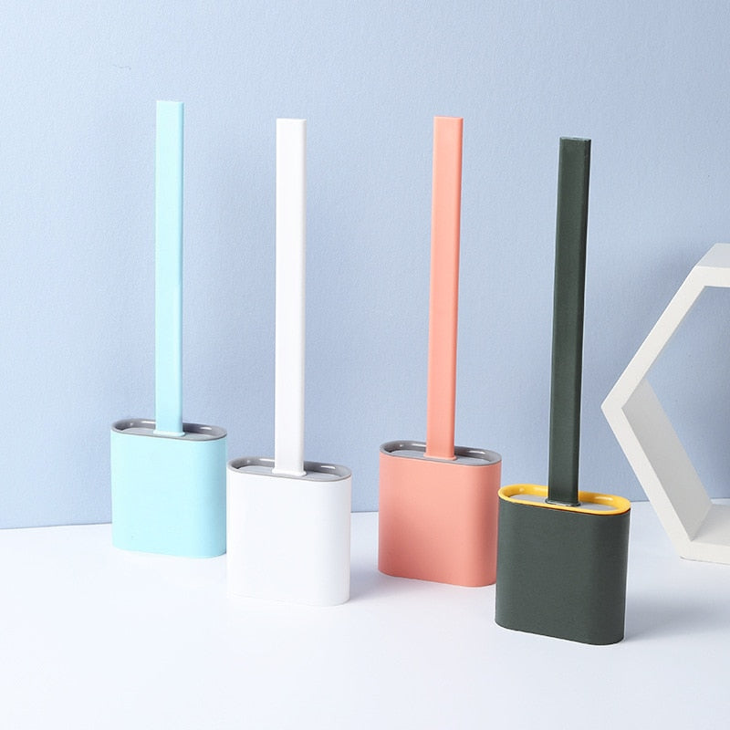 Brosse de Toilette en Silicone | Design Hygiénique et Durable