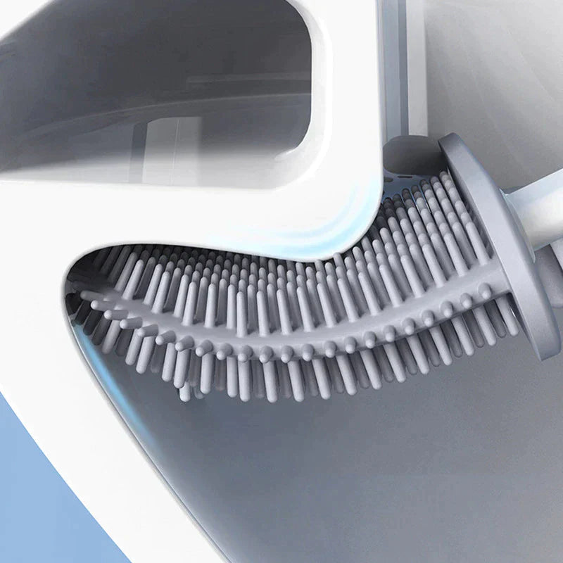 Brosse de Toilette en Silicone | Design Hygiénique et Durable