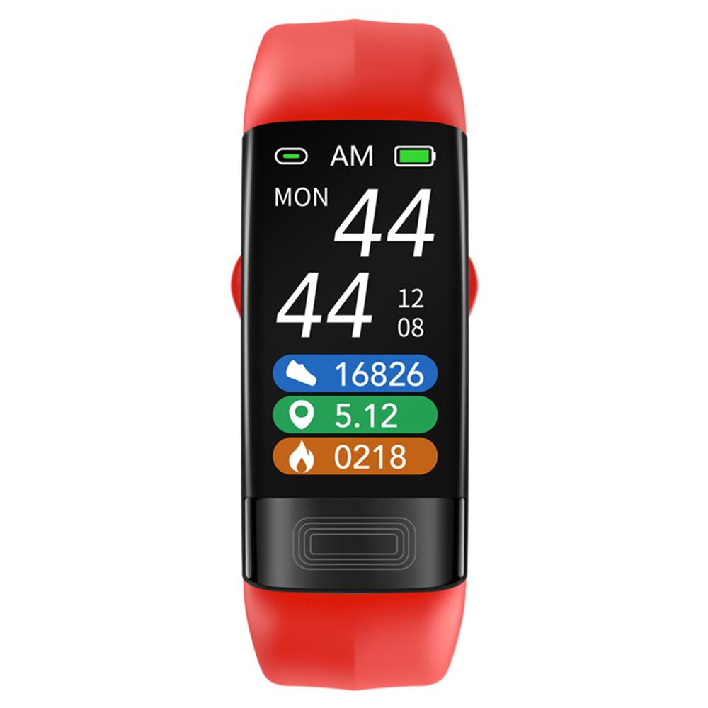 Bracelet Intelligent avec Moniteur de Fréquence Cardiaque - ECG et Suivi du Sommeil