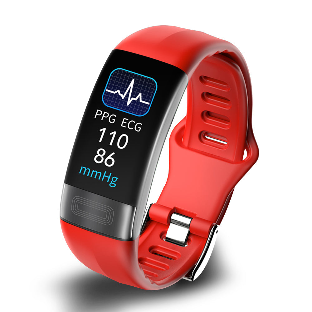 Bracelet Intelligent avec Moniteur de Fréquence Cardiaque - ECG et Suivi du Sommeil