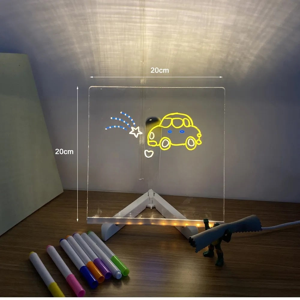 Tableau lumineux LED sans écran pour enfants créatifs - LumoPad
