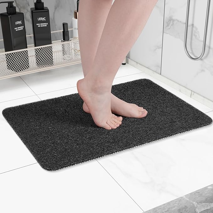 Tapis de Bain Sèche-Rapide | Antidérapant | Absorbant d'Eau | 100x40 cm