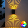 Lampe solaire pour jardin et balcon | Éclairage de jardin avec changement de couleur | Lampes solaires pour l'extérieur | SolarLumen