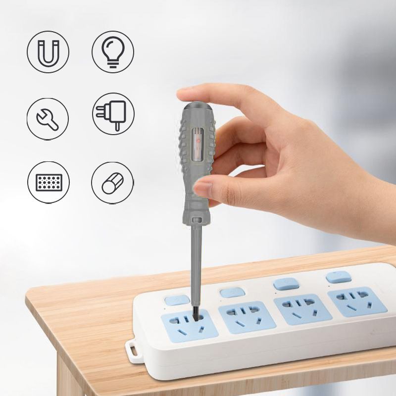 ToolEase | Un tournevis magnétique et un testeur de tension en un seul outil polyvalent