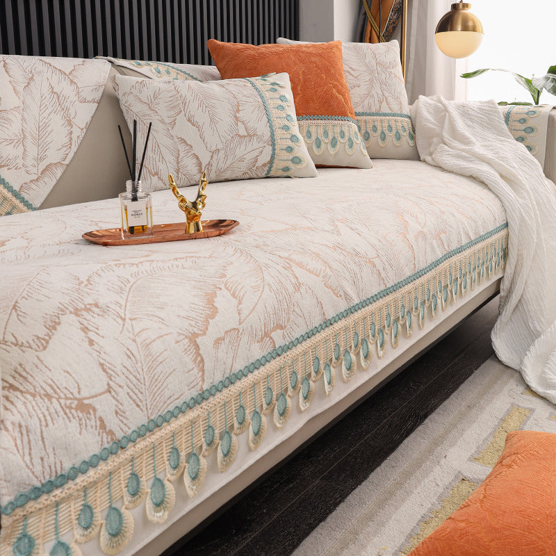 SoftCushion | Transformez votre canapé en lieu de détente ultime grâce au tissu chenille ultra-doux