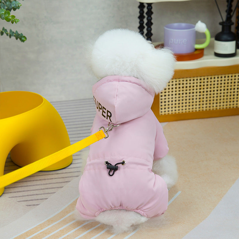 PawsCoat | Style, chaleur et sécurité en un seul manteau d'hiver pour votre chien