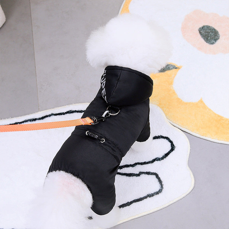 PawsCoat | Style, chaleur et sécurité en un seul manteau d'hiver pour votre chien