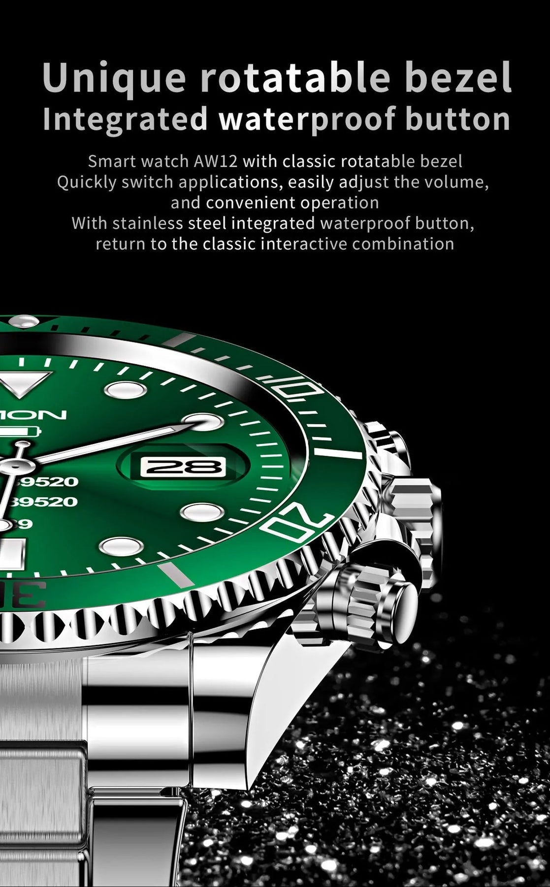 TimeMaster Montre Intelligente - Acier Élégant | Technologie Avancée
