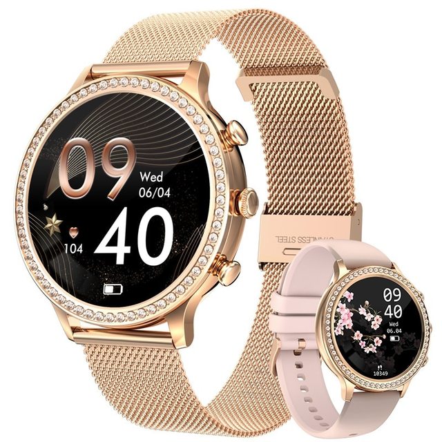 SmartPulse Montre - Luxe Moniteur de Santé - Élégant