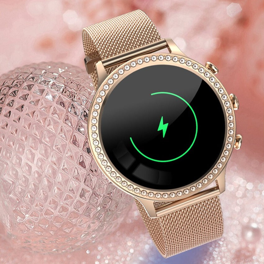 SmartPulse Montre - Luxe Moniteur de Santé - Élégant