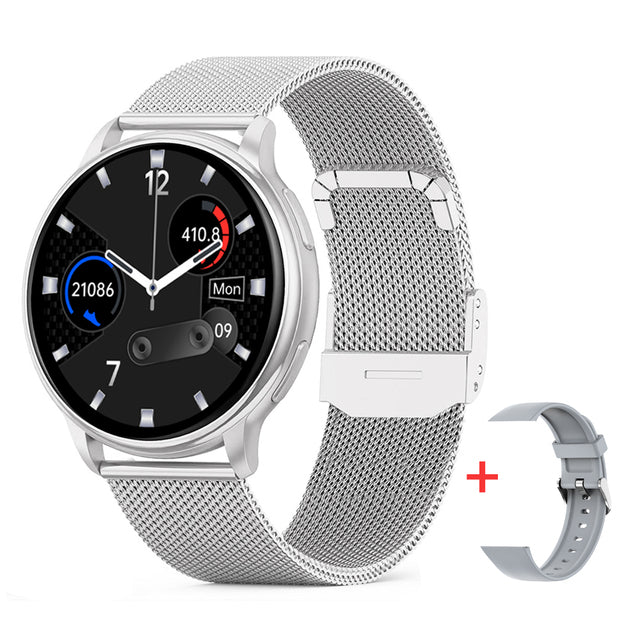 SmartPulse Montre - Luxe Moniteur de Santé - Élégant