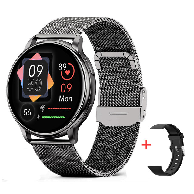 SmartPulse Montre - Luxe Moniteur de Santé - Élégant