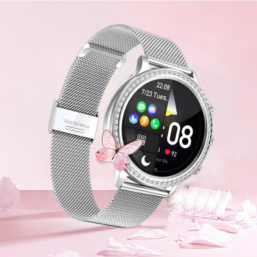 SmartPulse Montre - Luxe Moniteur de Santé - Élégant
