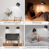 Applique murale LED rechargeable sans fil 360°