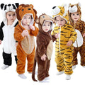 Vêtement de bébé | Combinaison en polaire pour bébé | Onesie animal | Wolklin