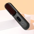 Brosse lissante & brosse à cheveux électrique | Lisseur sans fil pour des cheveux lisses | StyleGlide