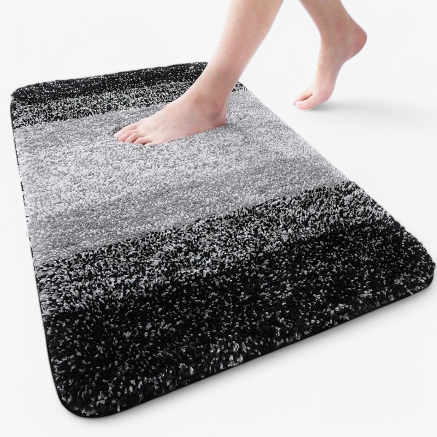 Tapis de bain super absorbant - Antidérapant | Sèche rapidement | Confort