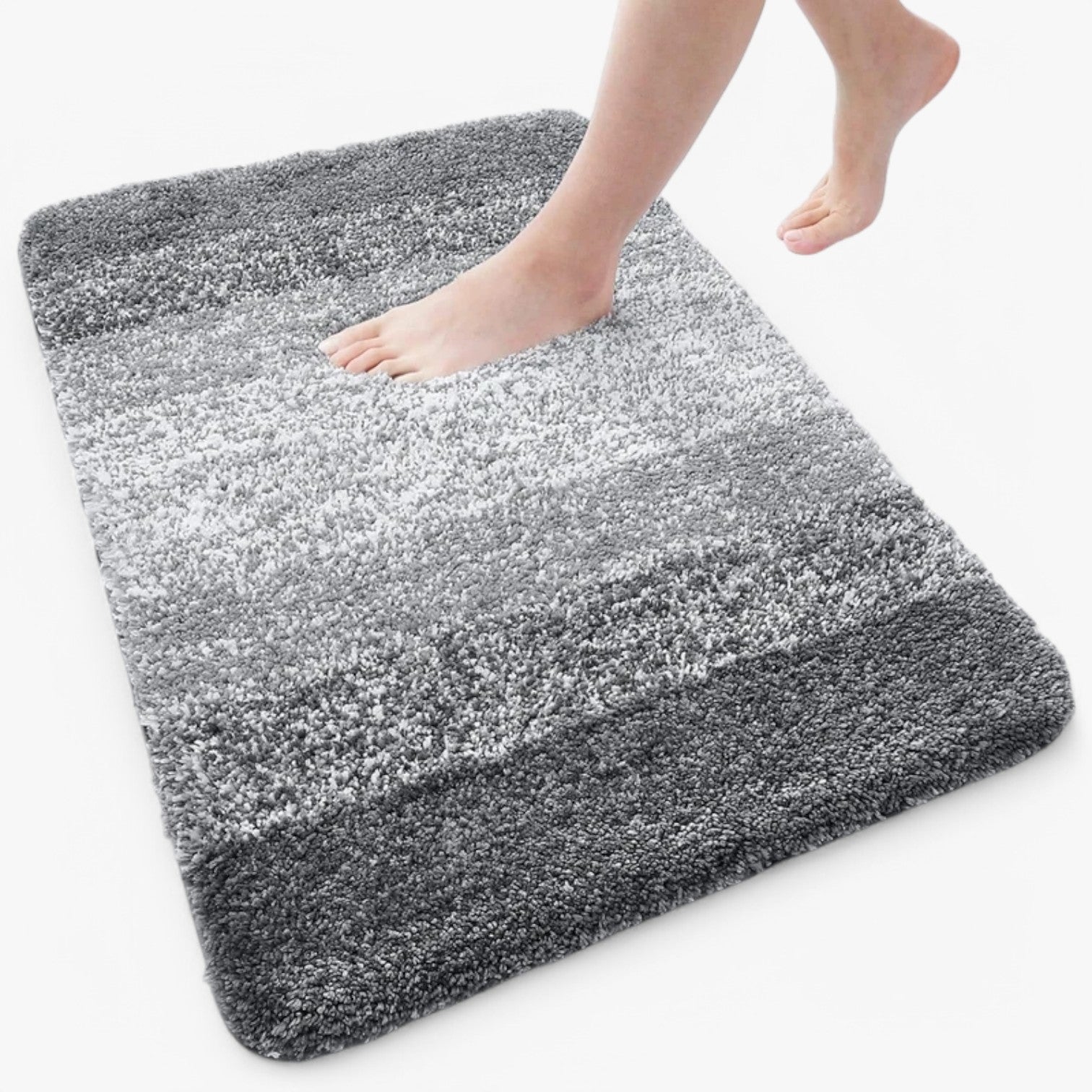 Tapis de bain super absorbant - Antidérapant | Sèche rapidement | Confort