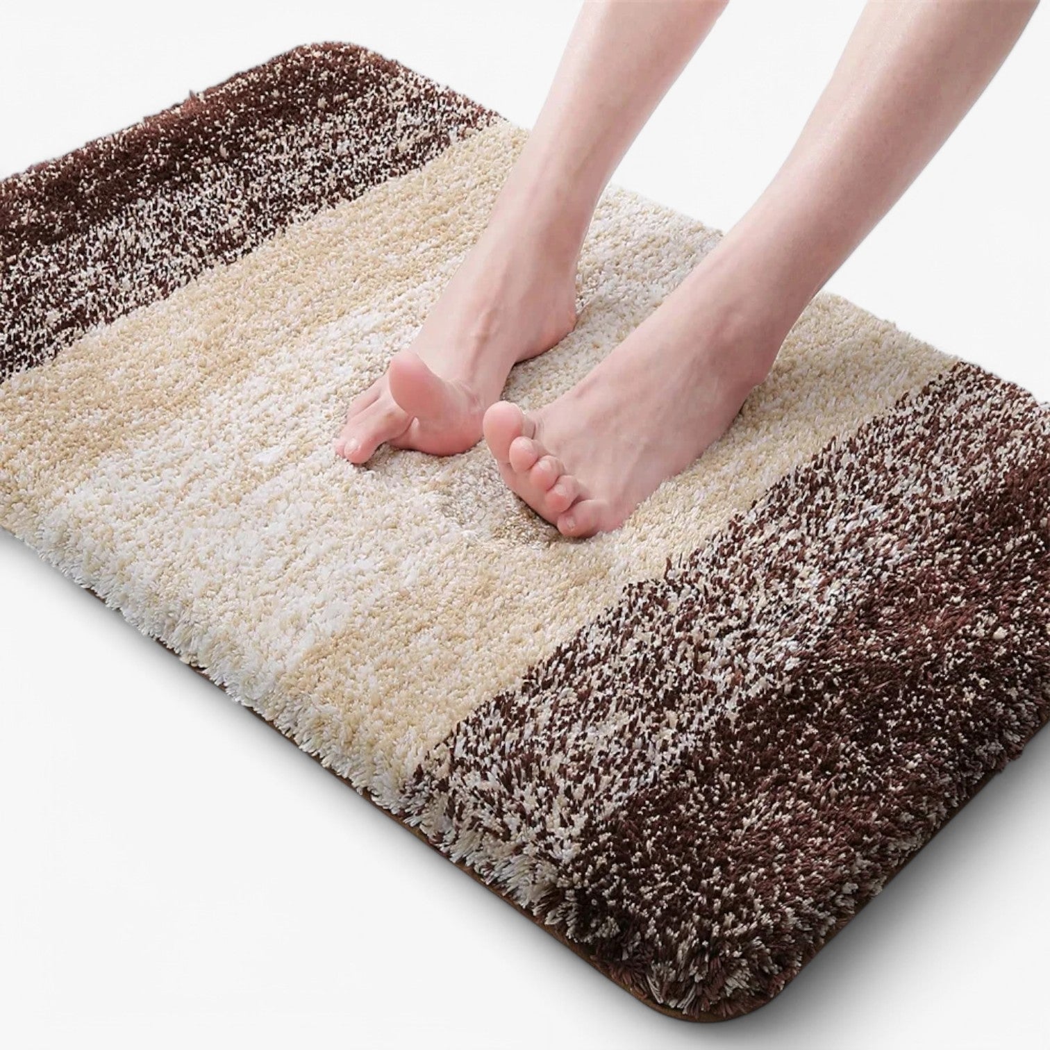 Tapis de bain super absorbant - Antidérapant | Sèche rapidement | Confort