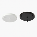 Support socle rond suspension jusqu'à 5 trous (noir ou blanc)