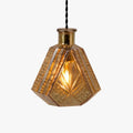Suspension bouteilles en verre de plusieurs formes
