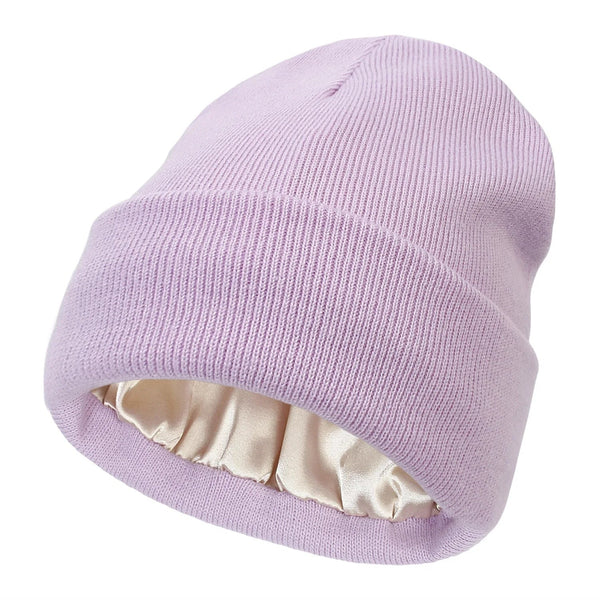 Bonnet d'Hiver avec Doublure en Soie - Noor