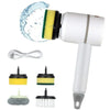 Brosse à Vaisselle Rotative Automatique avec Nettoyage Puissant - Scruba