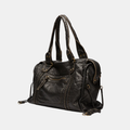 Sac à Main Noir pour les Cours – Élégance Rétro et Fonctionnalité Moderne