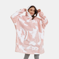Hoodie Couverture Ultra Douce en Fleece et Laine pour Confort et Chaleur à Domicile