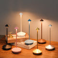 Lampe de table avec batterie | Lampe de table sans fil | Lampe dimmable avec toucher | Lunelle