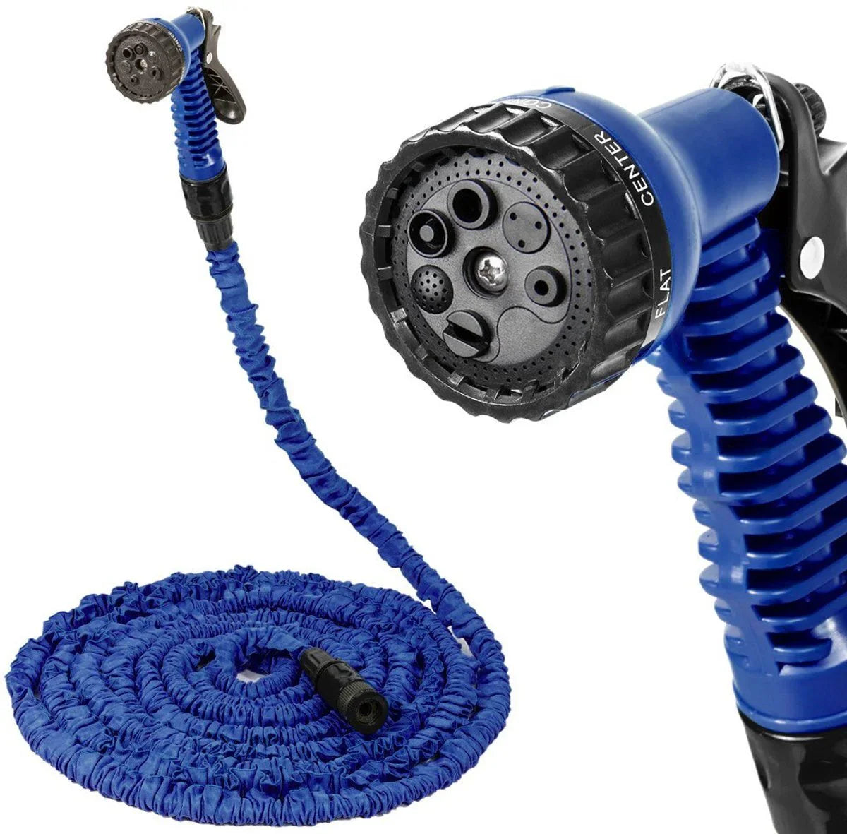 Tuyau de Jardin Extensible avec Pistolet – FlexaFlow