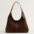 Sac à bandoulière pour femmes | Sac à épaule en cuir suédé | Sac vintage | Lederin