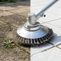Brosse à désherber pour coupe-bordures | Éliminer les mauvaises herbes | JardinAcier